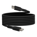 Belkin BOOST CHARGE braided Cab. USB-C/USB-C 2m bl.  CAB004bt2MBK