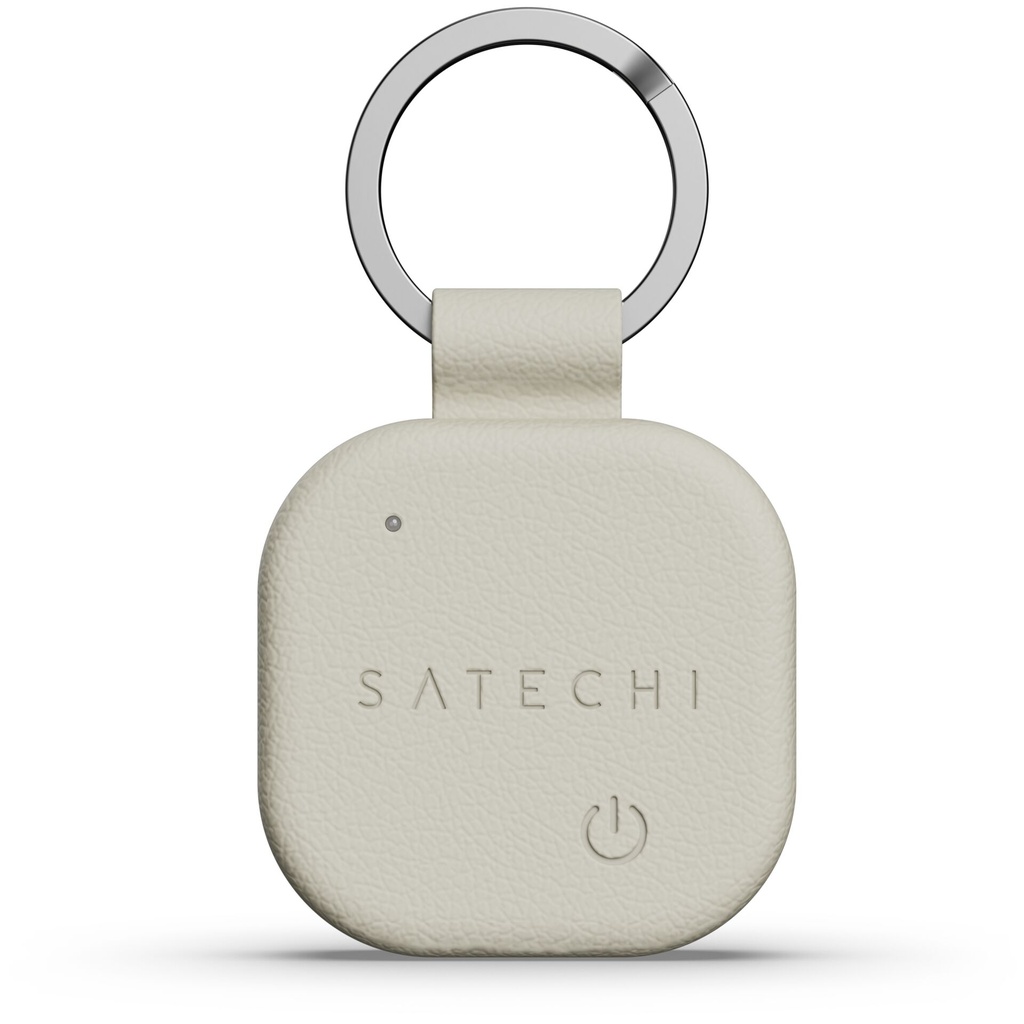 Satechi Vegan-Leather FindAll Keychain Sand