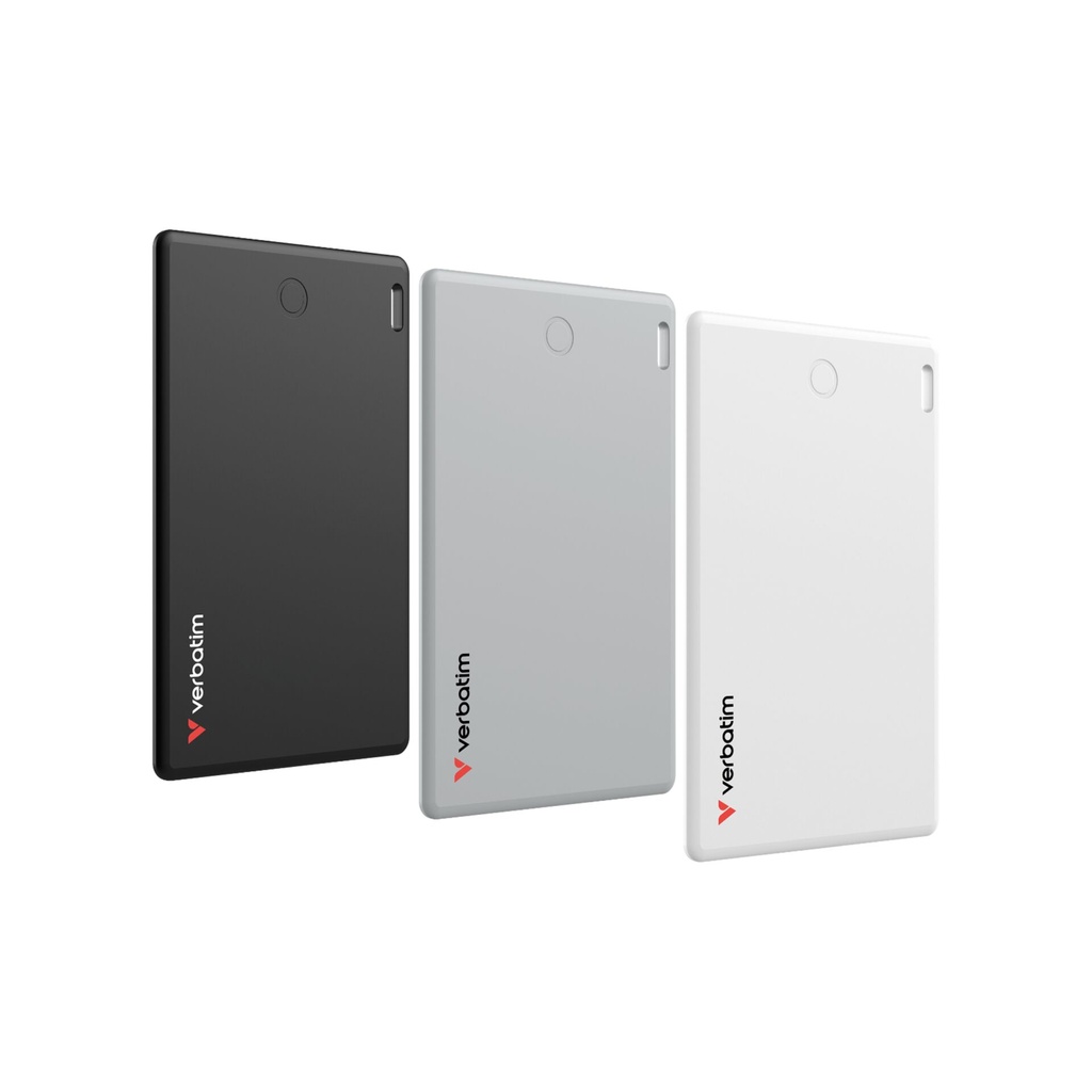 1x3 Verbatim My Finder Card BT schw.silb.weiß MYFCR-03BSW 32141