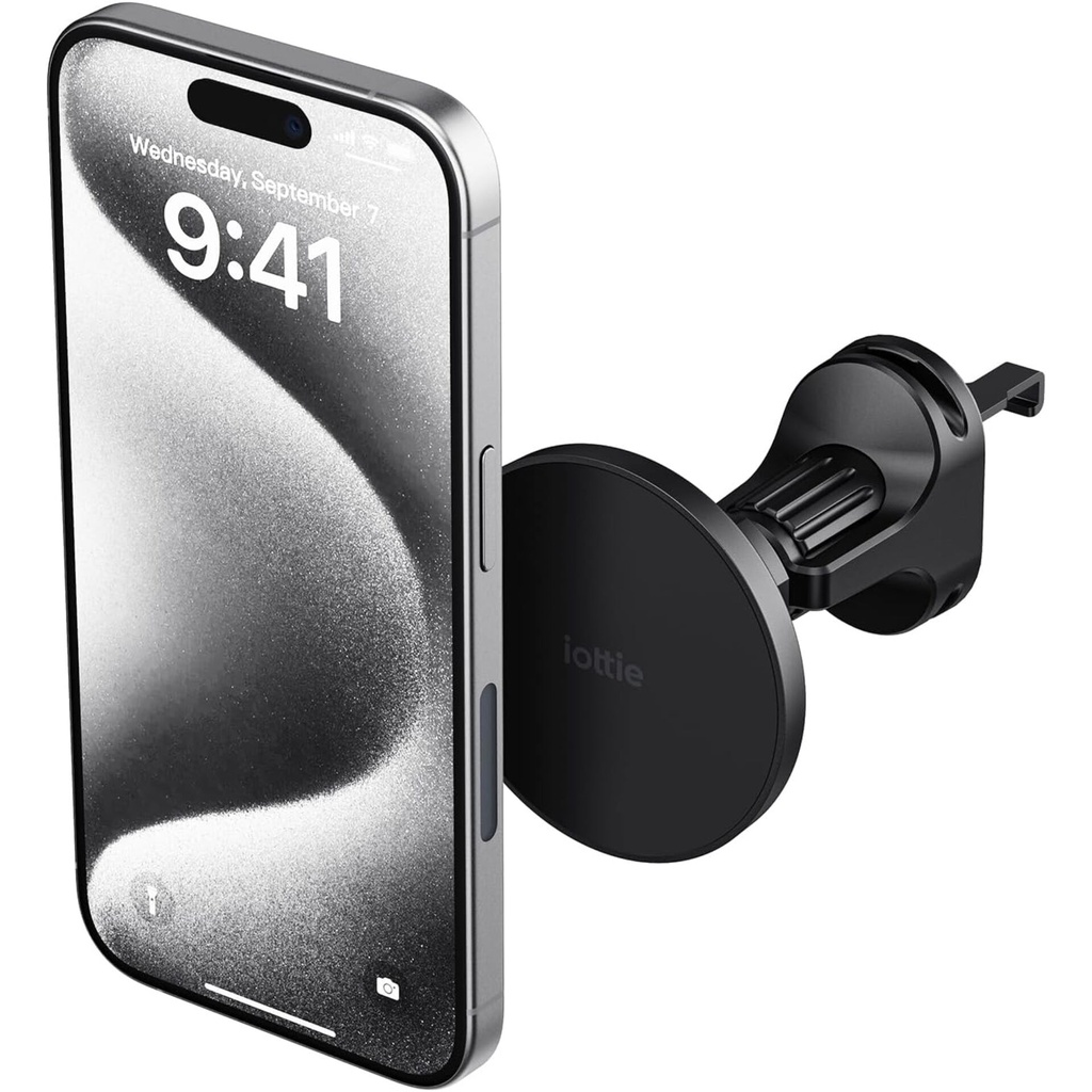 iOttie iTap 3 MagSafe Air Vent Mount with Magnetic Ring Adapter