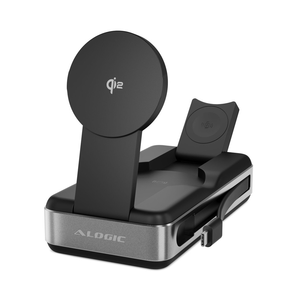 Alogic Roam 6-in-1 Powerbank 21.000 mAh with Qi2 + 100W USB-C