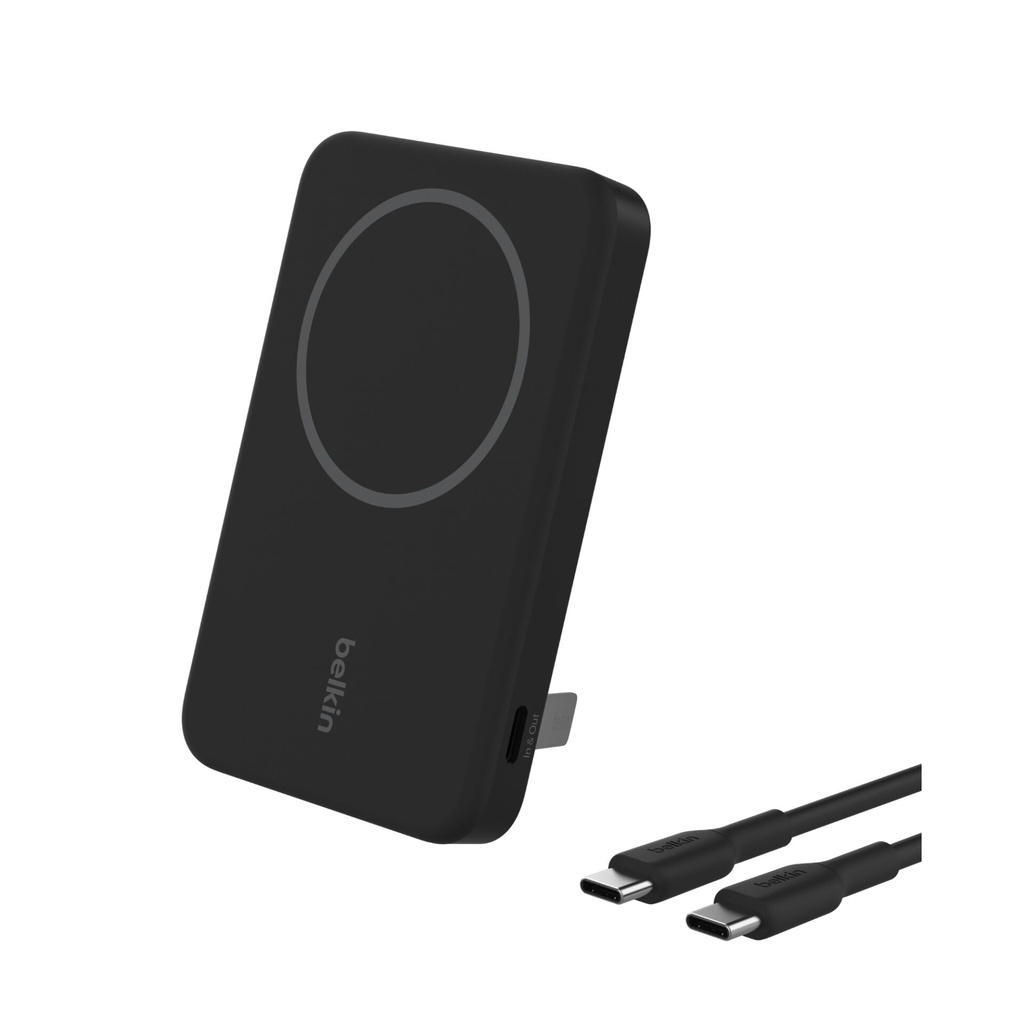 Belkin BoostCharge Pro Powerbank magn.Qi2 15W 5K black BPD006BTBK