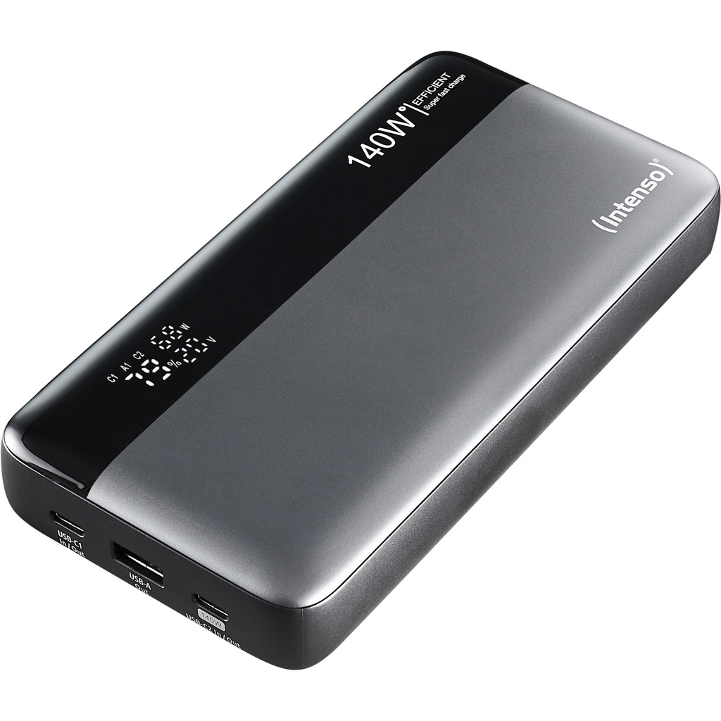 Intenso Powerbank HE25000   grau 25000 mAh  Ladeleistung 140 Watt