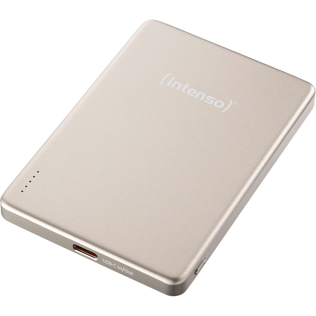 Intenso Powerbank MW5000 champa. 5000 mAh magnetic wireless