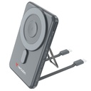 Verbatim Charge´n´Go 2C  5000mAh magn. PB grau inkl.2 Kabel 32251