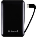 Intenso Powerbank XC10000 black USB-A+USB-C m. Cabel  10000 maH