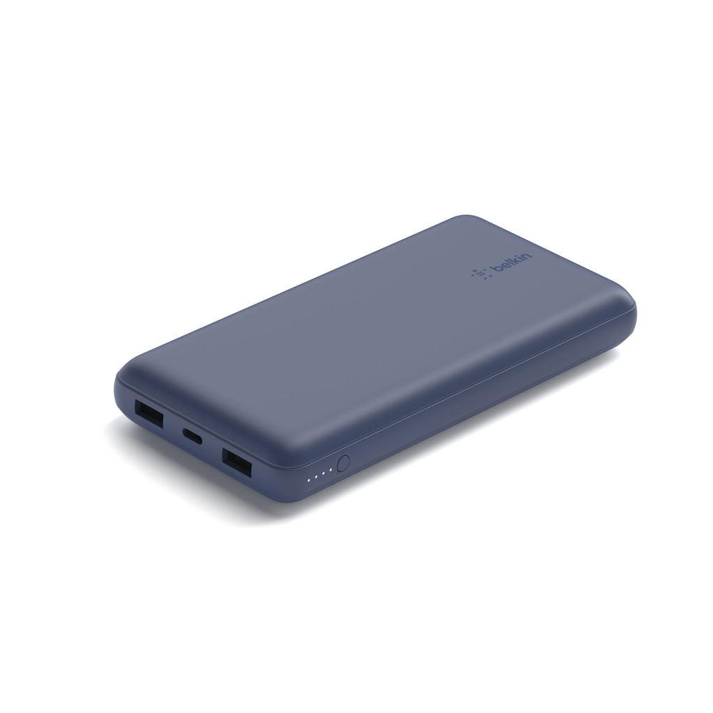 Belkin Powerbank 20.000mAh blue 15W+USB-A/C Kab. 15cm BPB012BTBL