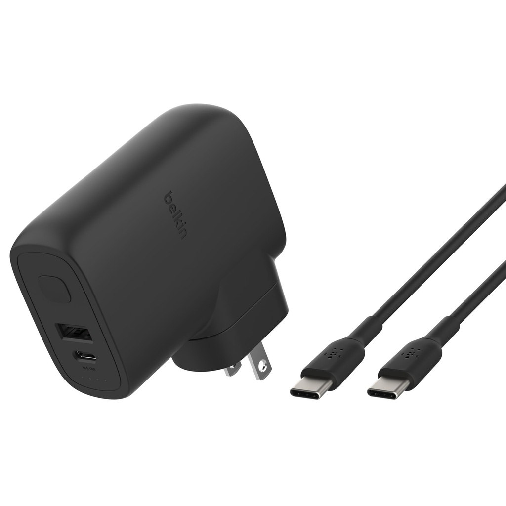 Belkin BOOST Charge Hybrid Dual Charger +Powerbk.BPZ003bt1MBK-B6
