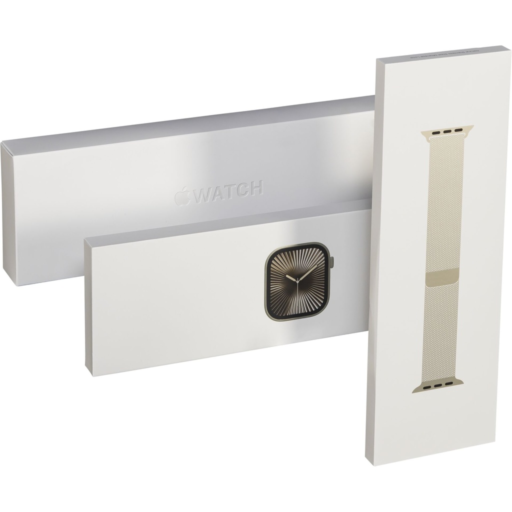 Apple Watch 10 46mm GPS+4G Titan Milanese S/M Natural/Natural