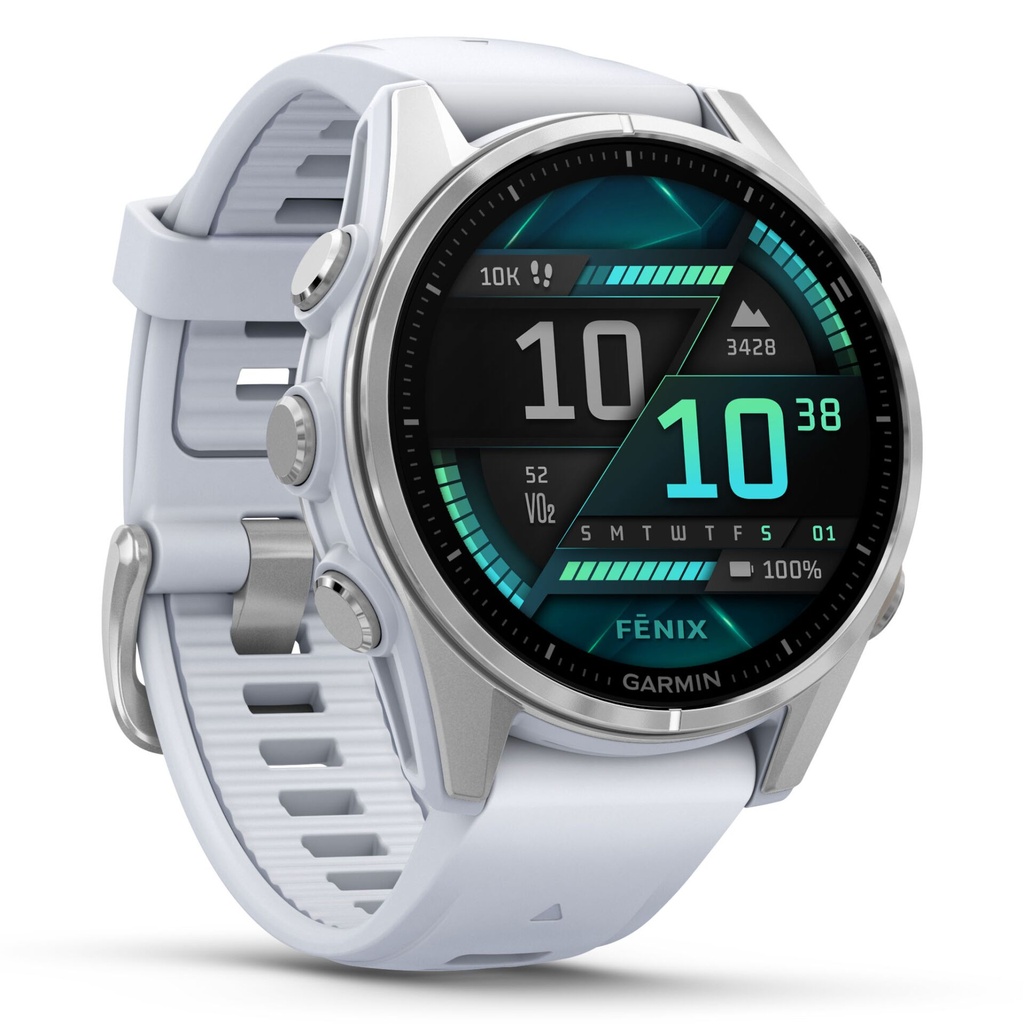 Garmin fenix 8 (43mm) Whitestone/Silver
