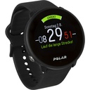 Polar Unite Black S-L Silicone Wristband with Pin Buckle