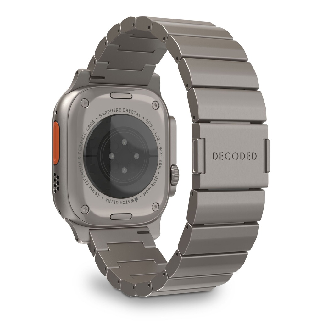 Decoded Titanium Strap for Apple Watch Ultra 1&2 Titanium Natural