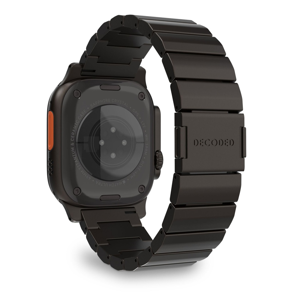 Decoded Titanium Strap for Apple Watch Ultra 1&2 Titanium Black