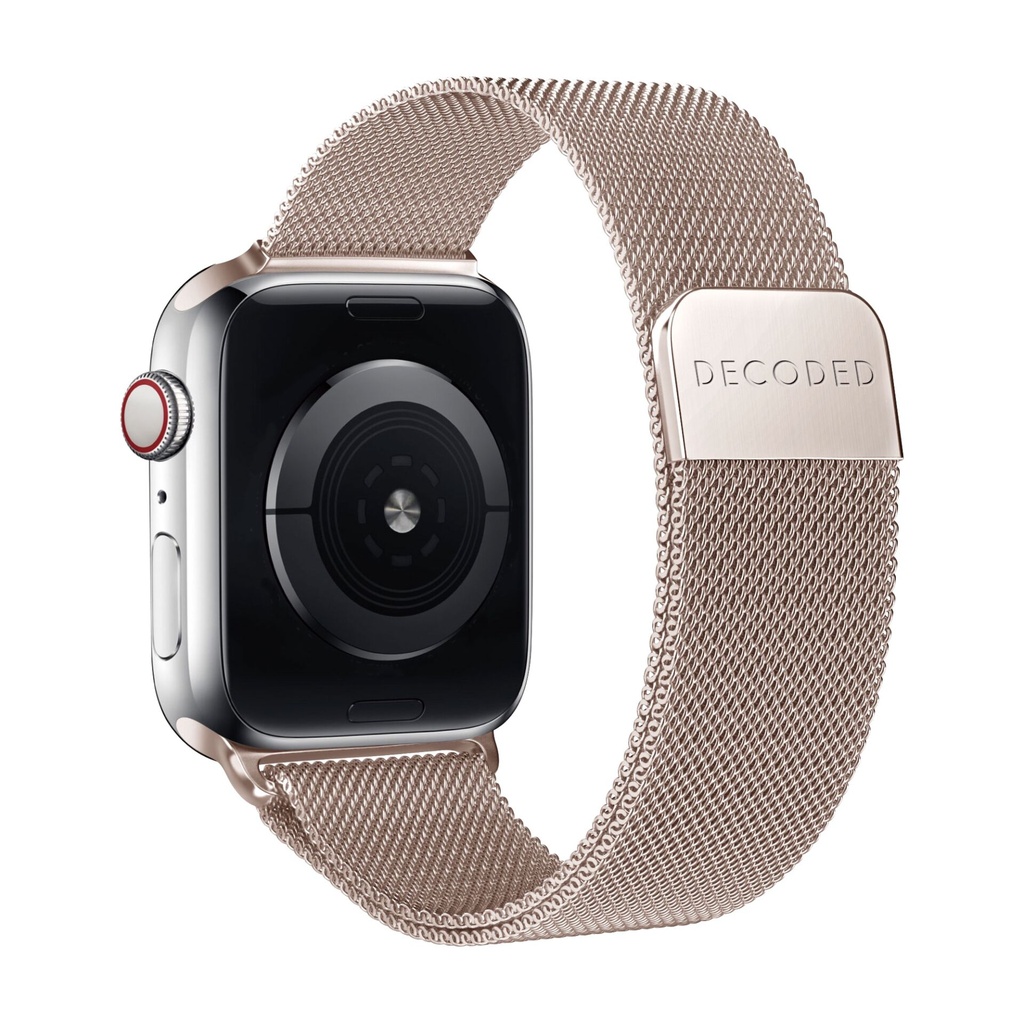 Decoded Milanaise Traction Strap 44/45/46/49mm Matte Gold