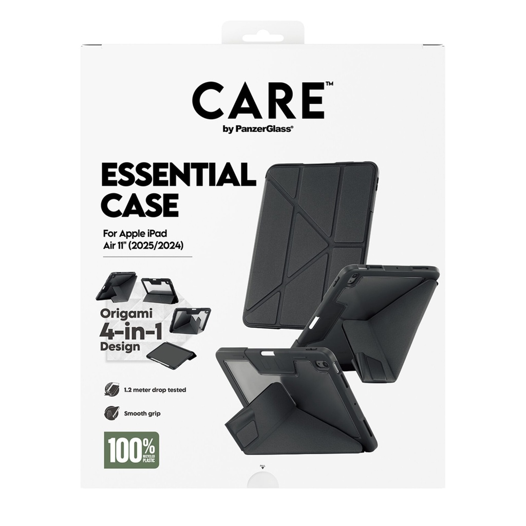 CARE by PanzerGlass TPU Essential Case iPad Air 11 blk