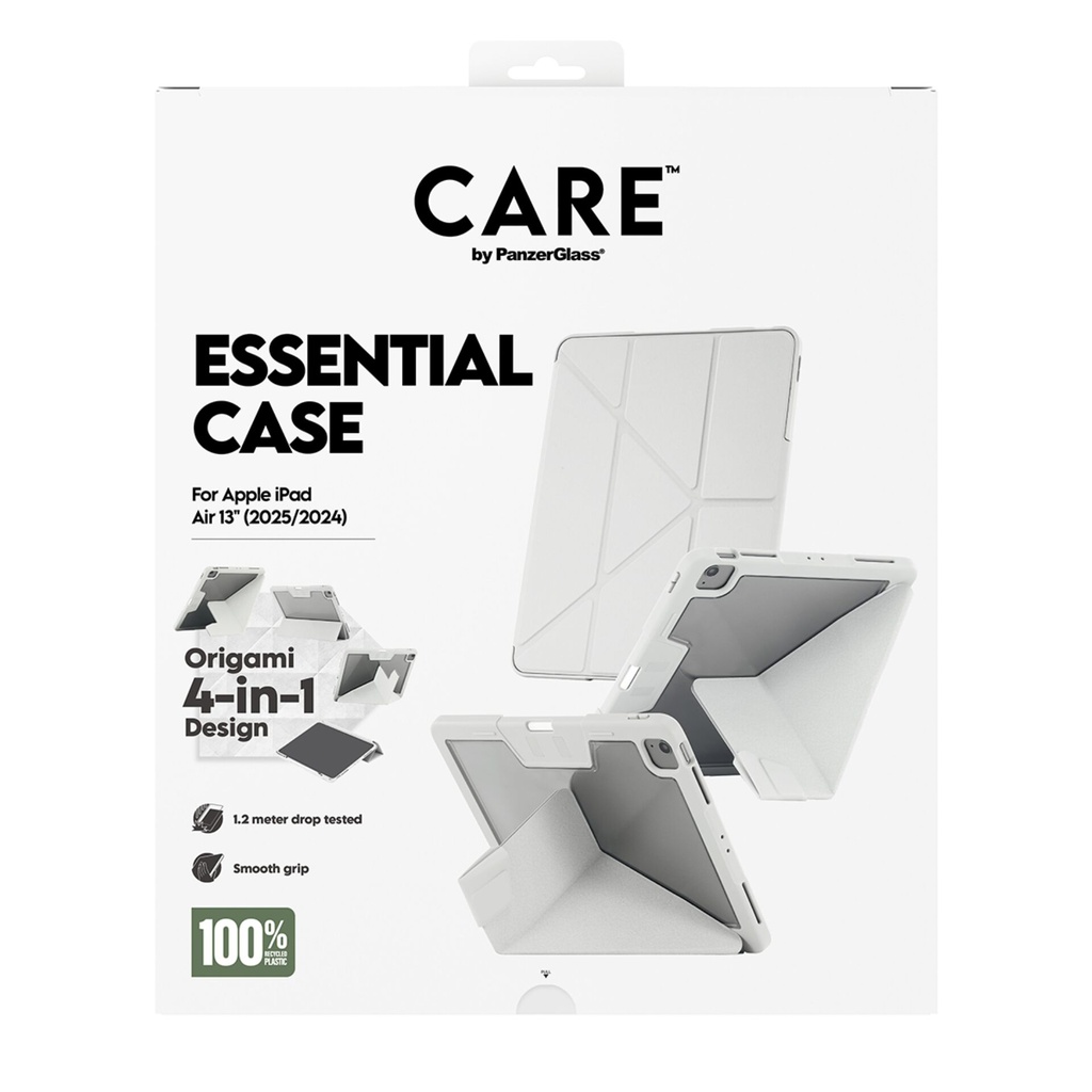 CARE by PanzerGlass TPU Essential Case iPad Air 13 grey