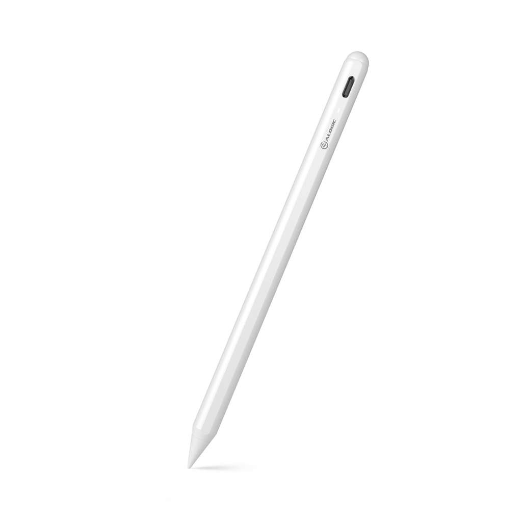 Alogic iPad Stylus Pen Magnetic Wireless Charging White