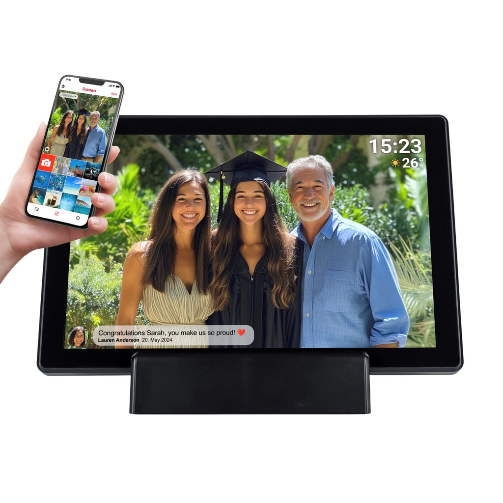 Denver Frameo PFF-1070 black 25,4cm (10,1 ) 16GB mobil