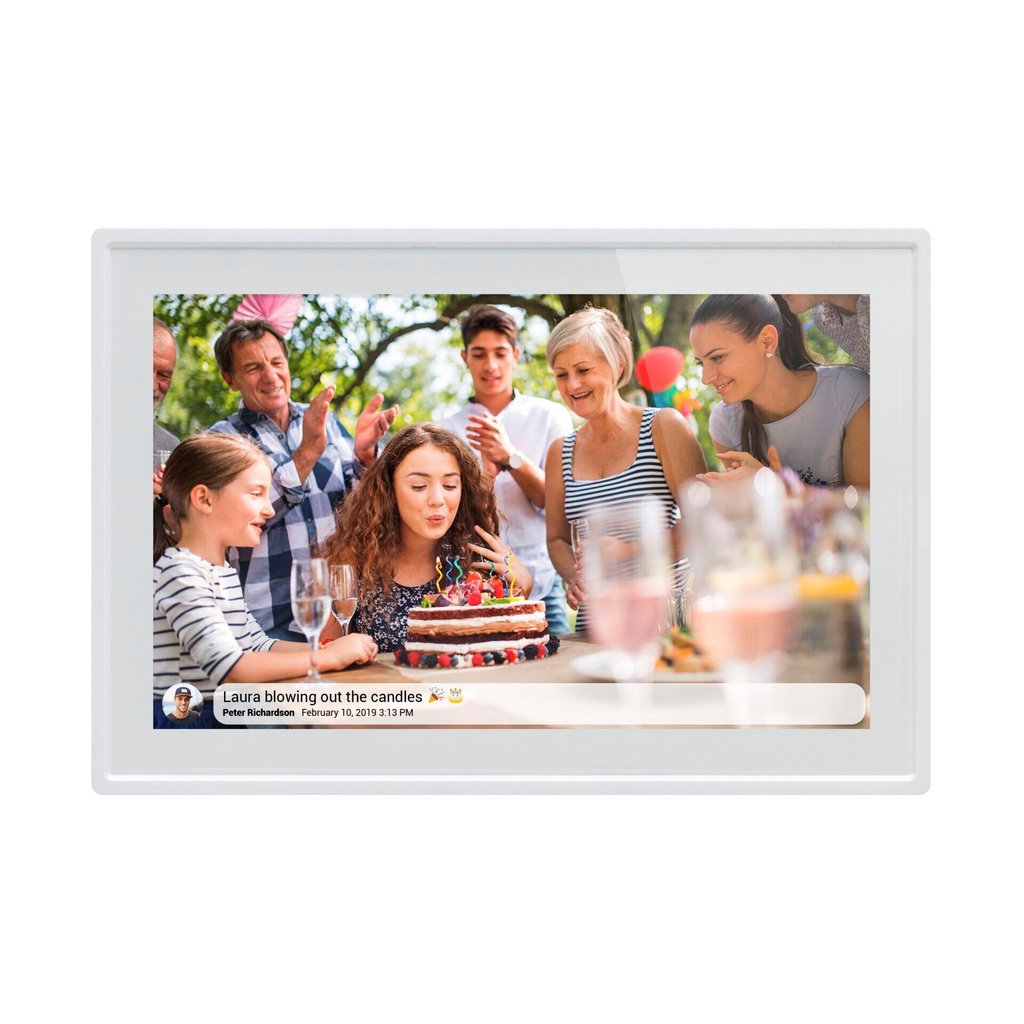 Braun DigiFrame 1019 WiFi 25,7cm (10,1) white