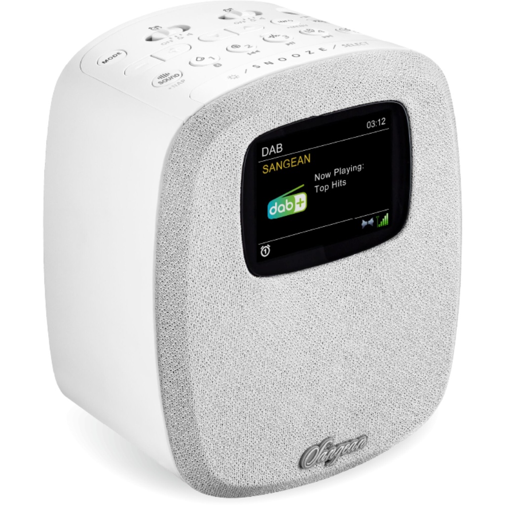 Sangean DCR-83 (Atomic 83) White