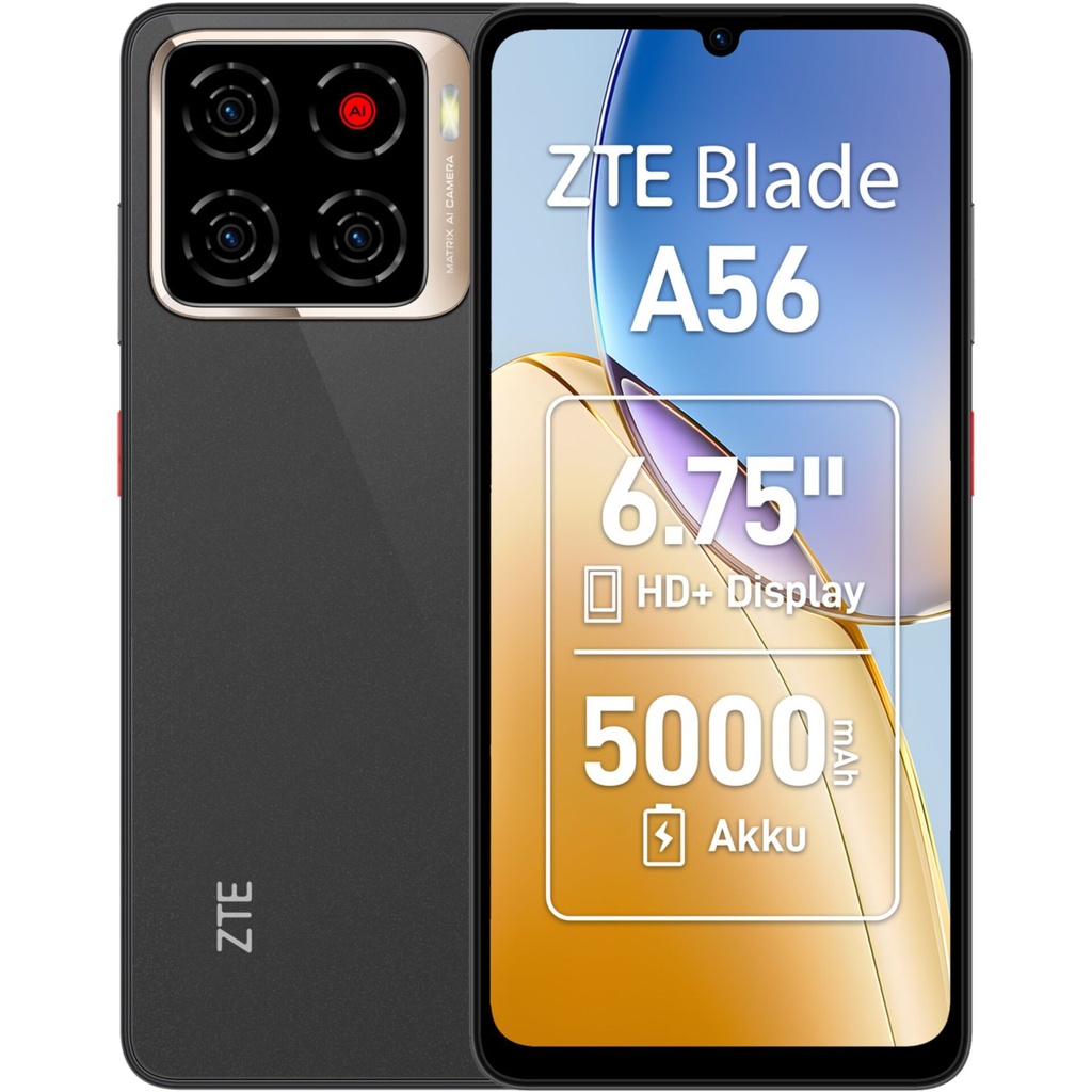 ZTE Blade A56 schwarz
