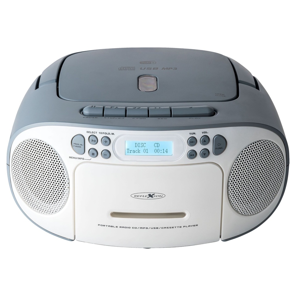 Reflexion RCR2260DAB white/blue
