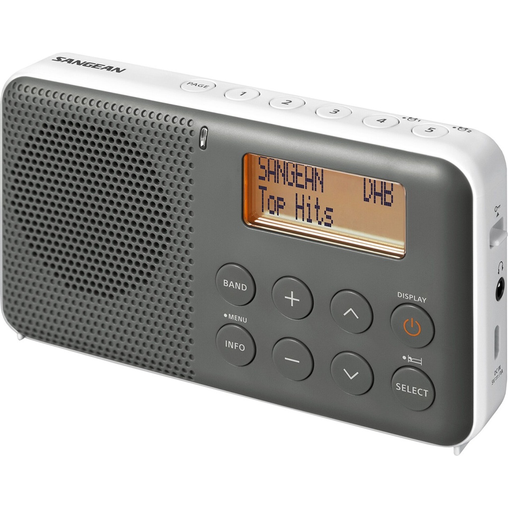 Sangean DPR-64 grey/white
