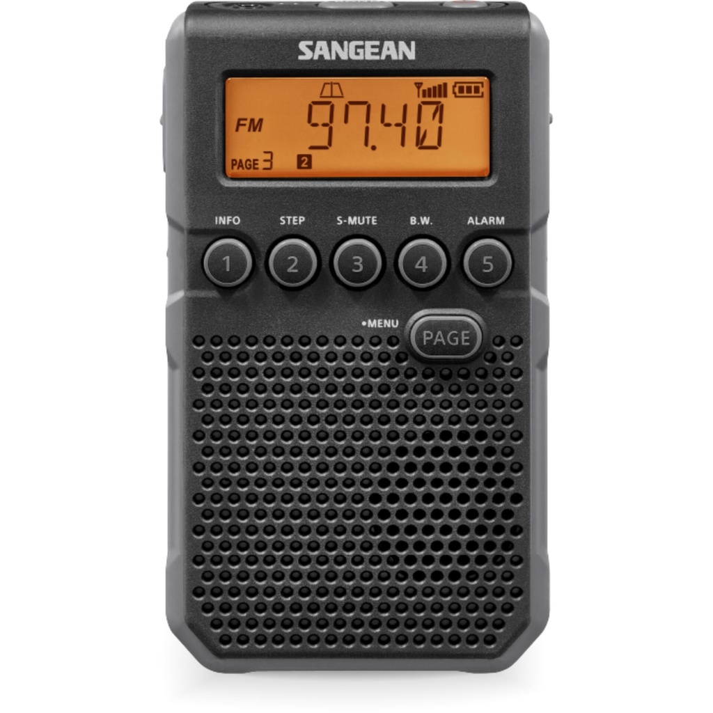 Sangean DT-800 (USB-C) Black