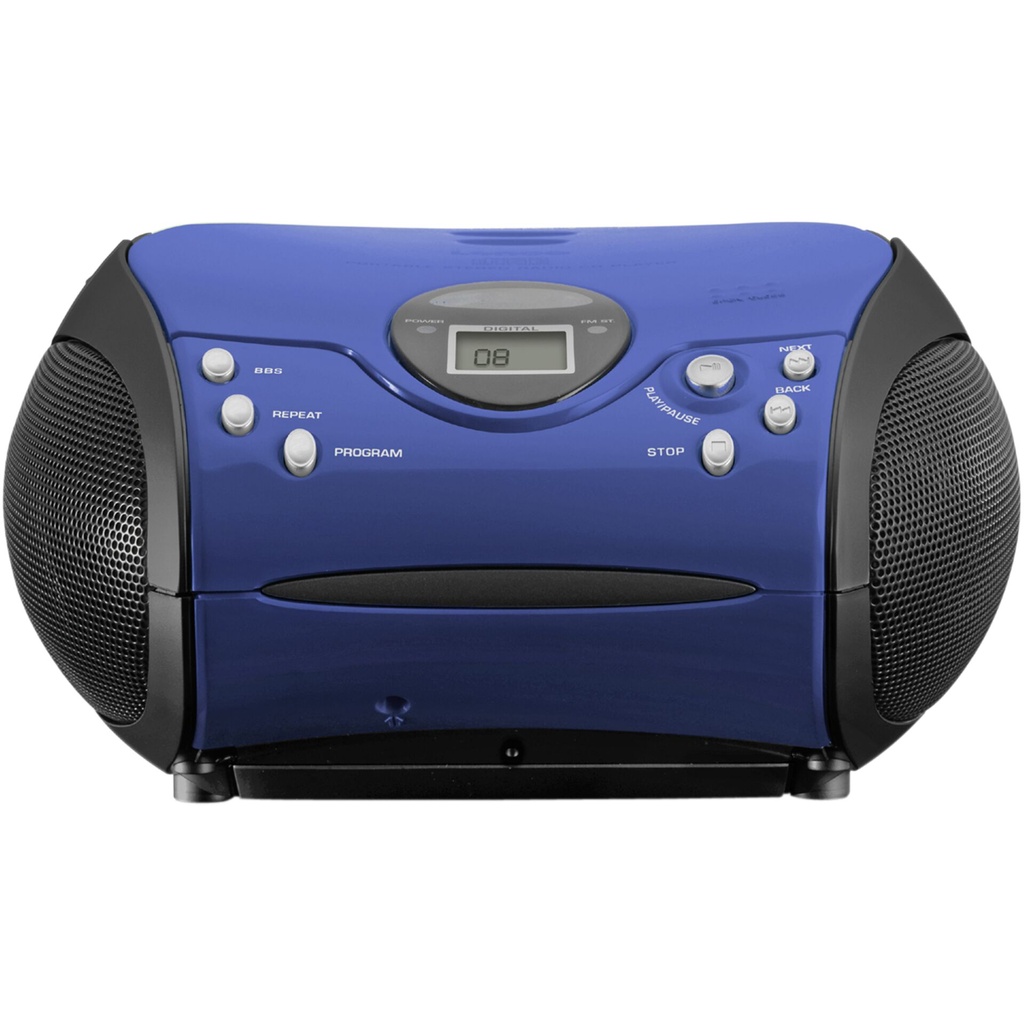 Lenco SCD-24 blue/black