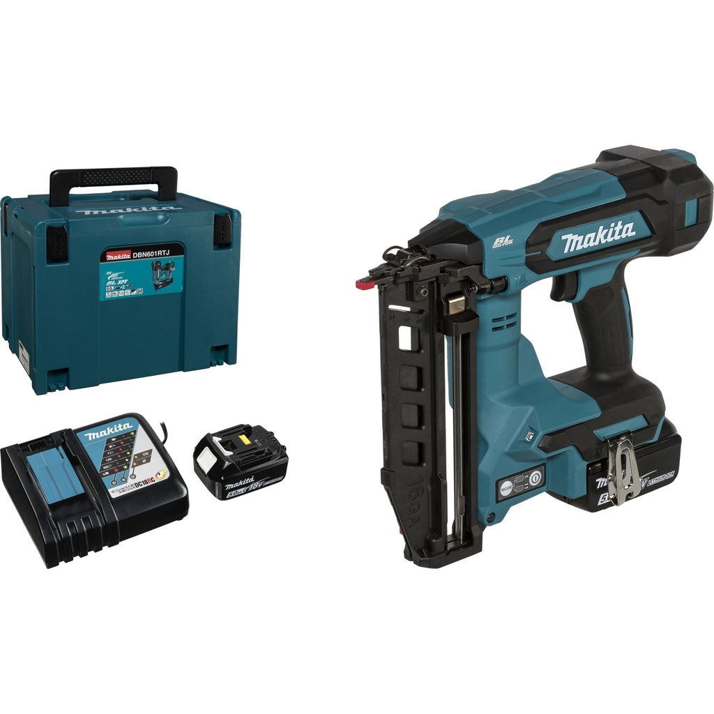 Makita  DBN601RTJ Akku-Stauchkopfnagler 64 mm 18V