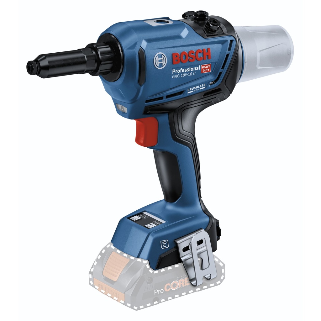 Bosch GRG 18V-16 C solo Karton Cordless Rivet Gun