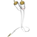 in-akustik Star Audio Cable 3,5 mm Jack Plug - Cinch 5,0 m