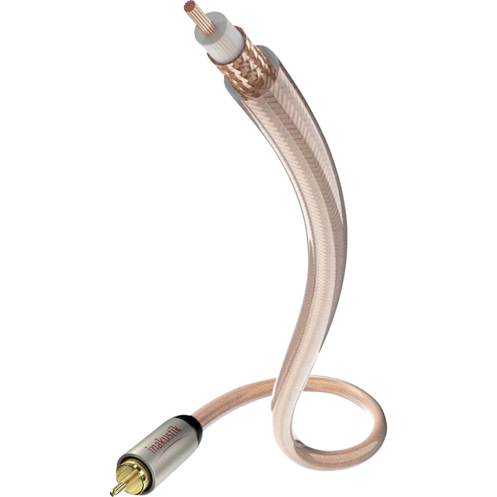 in-akustik Star Subwoofer Cable Mono Cinch - 2x Cinch 7,5m