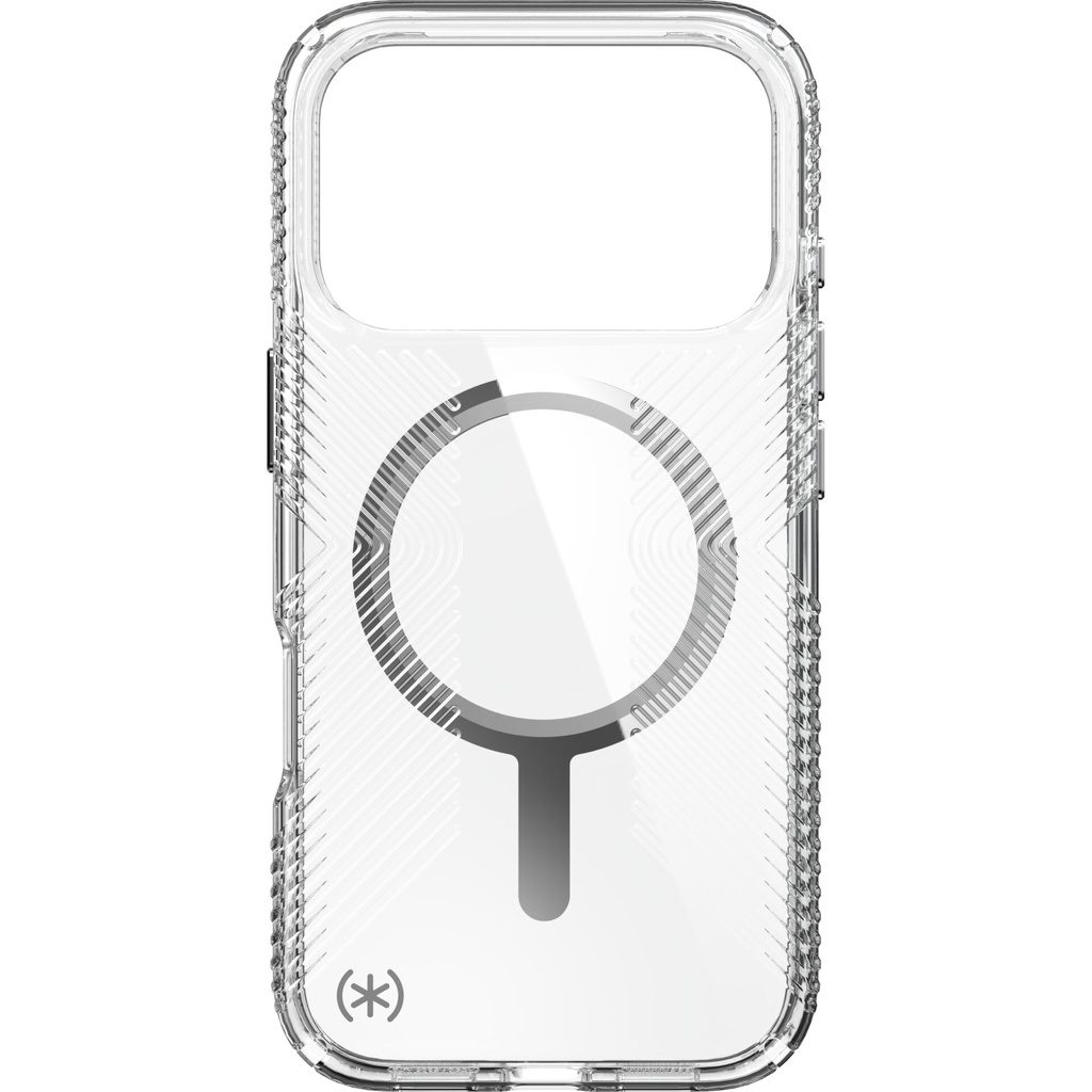 Speck Presidio Perfect Clear Grip Case MagSafe iP 17 Pro
