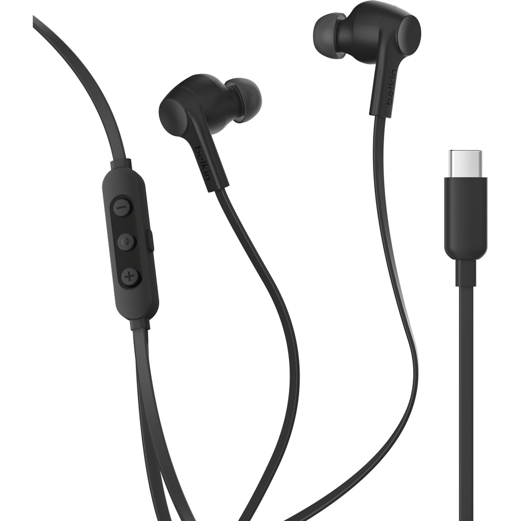 Belkin SoundForm InEar-Kopfhörer ANC USB-C Kabel schw.G3H0003hqBK