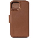 Decoded Leather Detachable Wallet for iPhone 15 Plus Tan