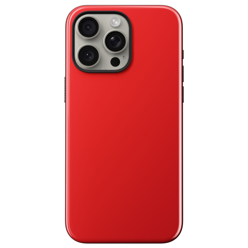 Nomad Sport Case iPhone 15 Pro Max Night Watch Red