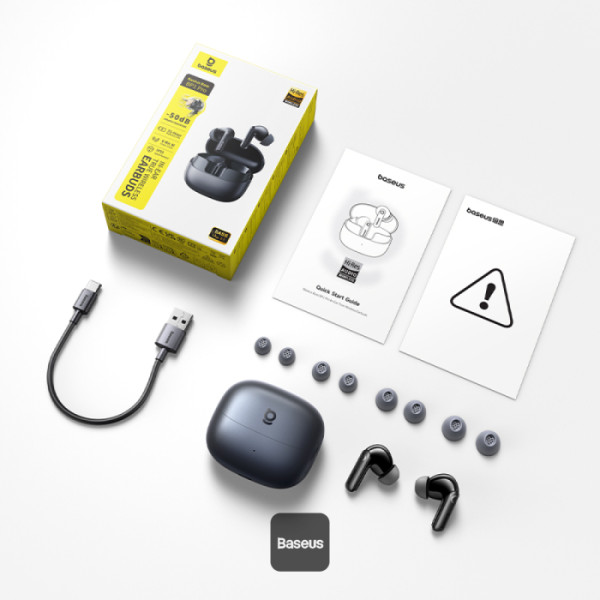 Baseus Bass BP1 Pro In-Ear TWS Cosmic Black