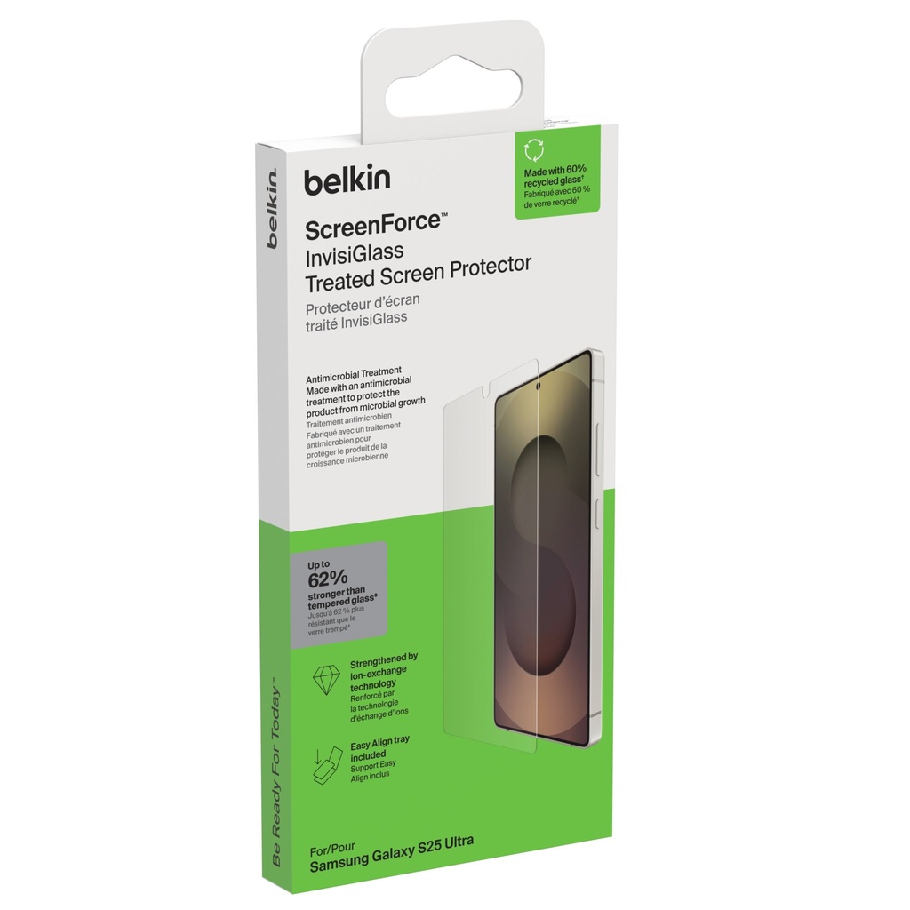 Belkin ScreenForce Invisiglass Samsung S25 Ultra       OVB050hq