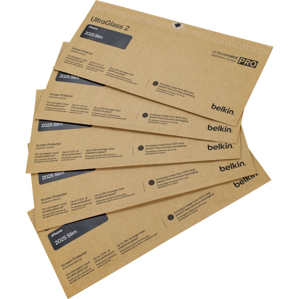 Belkin UltraGlass2 Displayschutz iPhone Air              SFA127zw