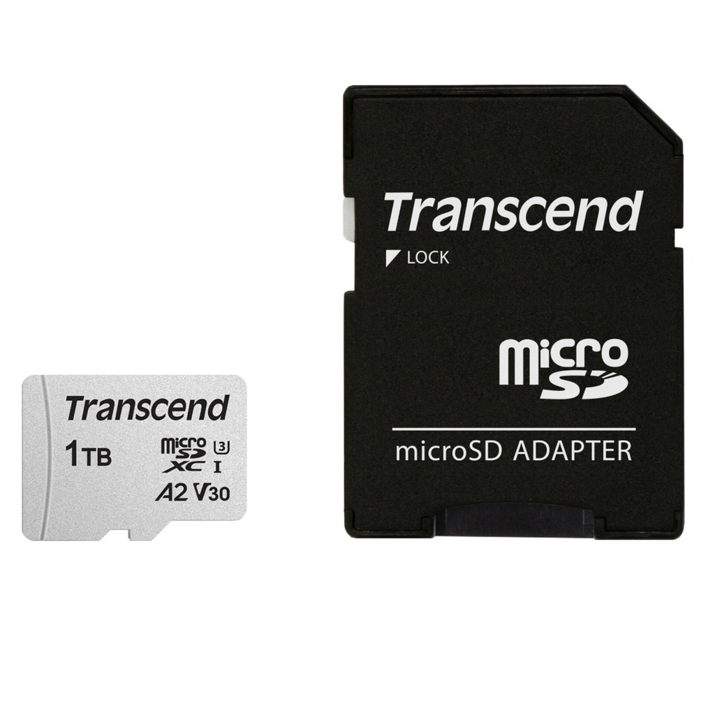 Transcend microSDXC 300S-A   1TB Class 10 UHS-I U3 V30 A2