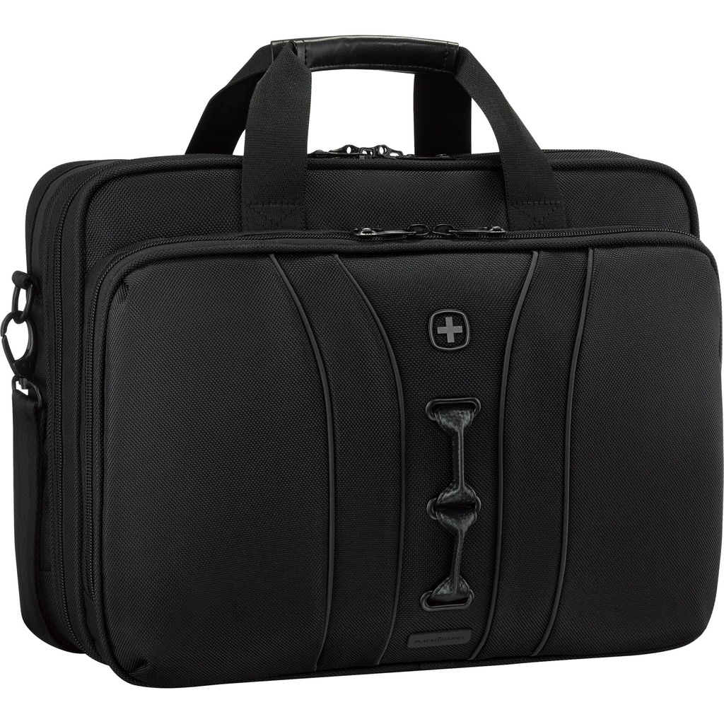 Wenger Legacy Black Series 16 Laptop Briefcase black