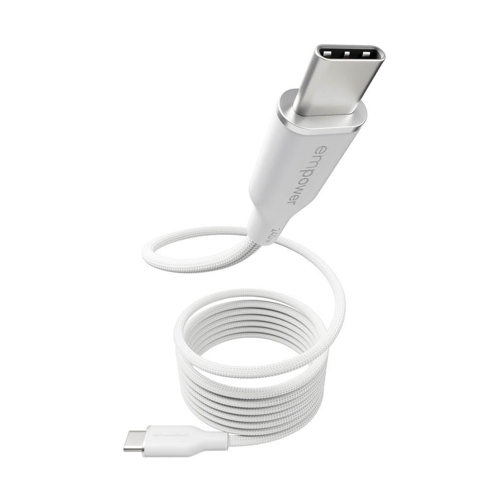 PanzerGlass empower Magnetic 240W USB-C to USB-C 1.5m white