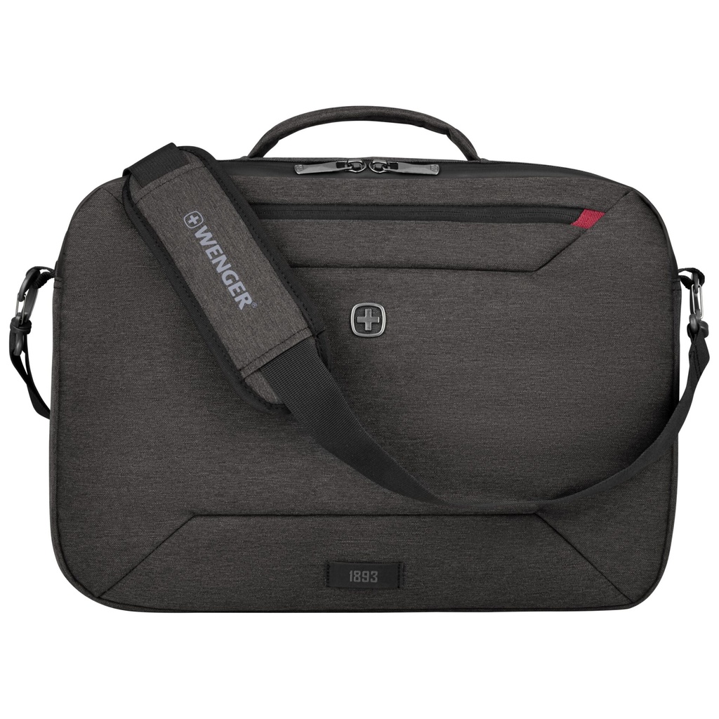 Wenger MX Commute Laptop Bag incl. Backpack Straps 16  grey
