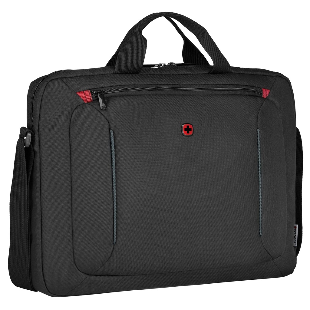 Wenger BQ 16  Laptop Slimcase Toploader Laptop Bag black