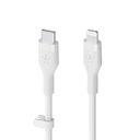 Belkin Flex Lightning/USB-C 15W 3m, mfi, 15W, white CAA009bt3MWH