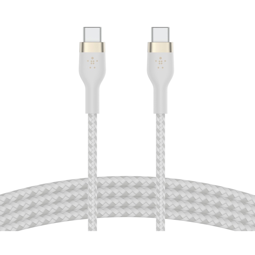 Belkin Flex USB-C/USB-C till 60W 2m, white CAB011bt2MWH