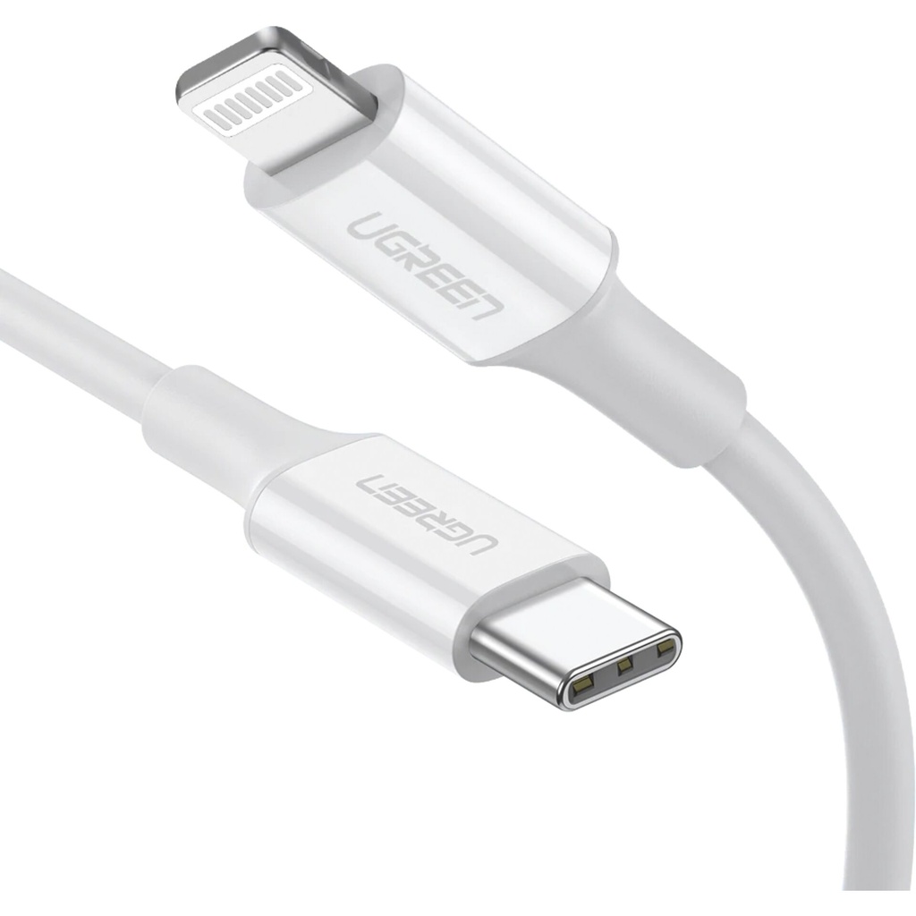 UGREEN Lightning To Type-C Cable 1m white