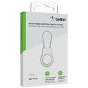 Belkin Secure Holder Wire Loop Apple AirTag, white MSC009btWH