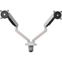 One for All Monitor Halterung Experience RGB Dual White DM8220